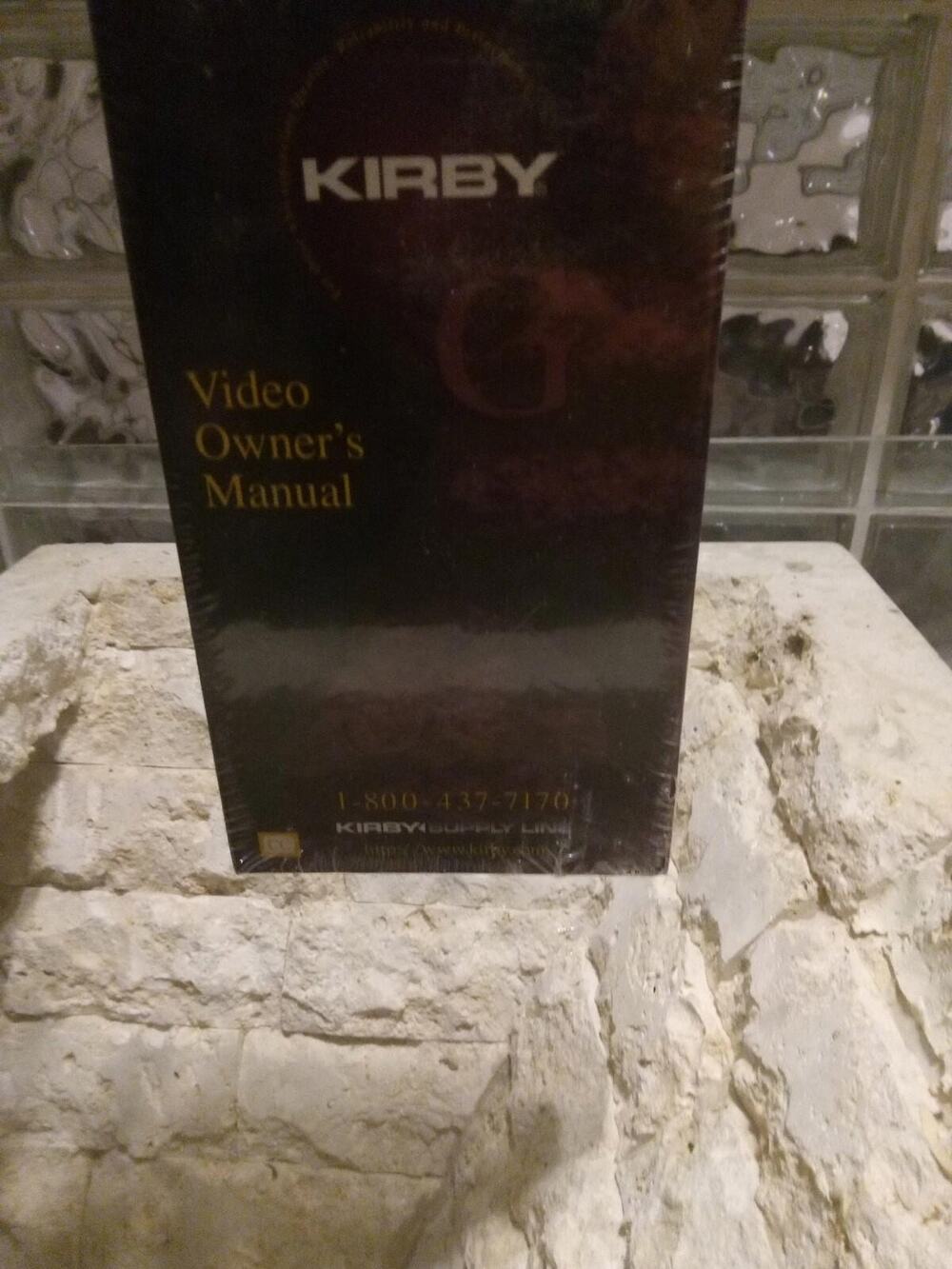 Kirby Video Owner's Manual VHS VCR Video Tape Movie G5 Vacuum Cleaner New sealed